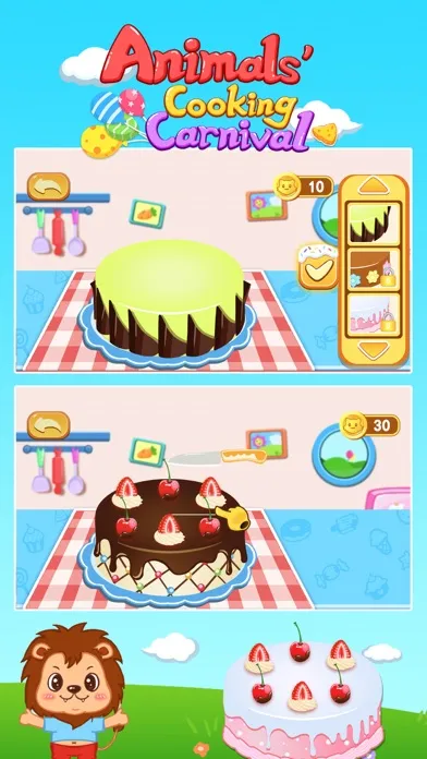 Animals Cooking Carnival应用截图