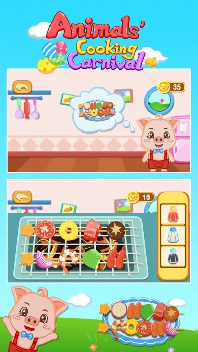 Animals Cooking Carnival应用截图