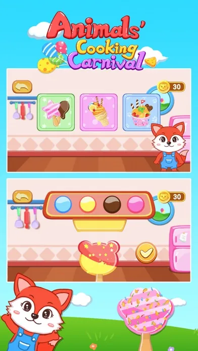 Animals Cooking Carnival应用截图