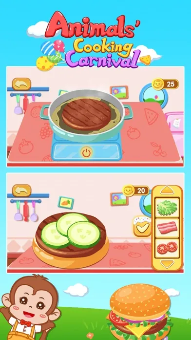 Animals Cooking Carnival应用截图