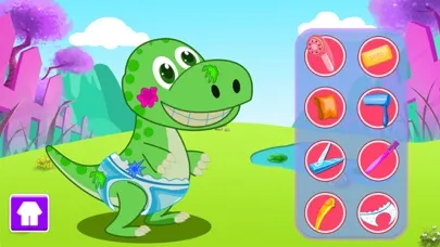 Bella's playtime with dinosaur应用截图