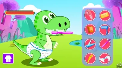 Bella's playtime with dinosaur应用截图