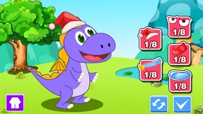 Bella's playtime with dinosaur应用截图