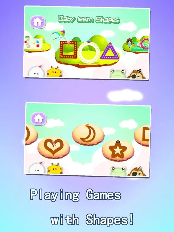 تصاویر Baby learn shapes iPad 