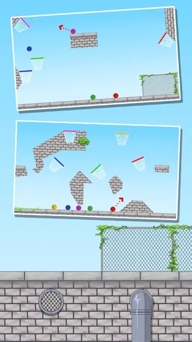 Ảnh chụp màn hình của Basketball shooting Mania