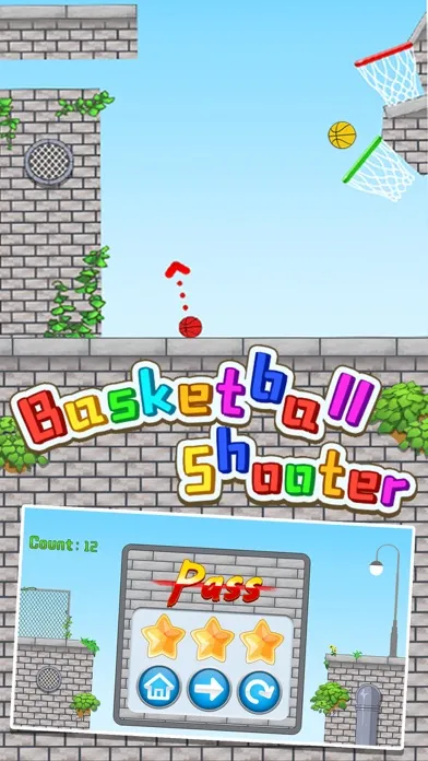 Ảnh chụp màn hình của Basketball shooting Mania