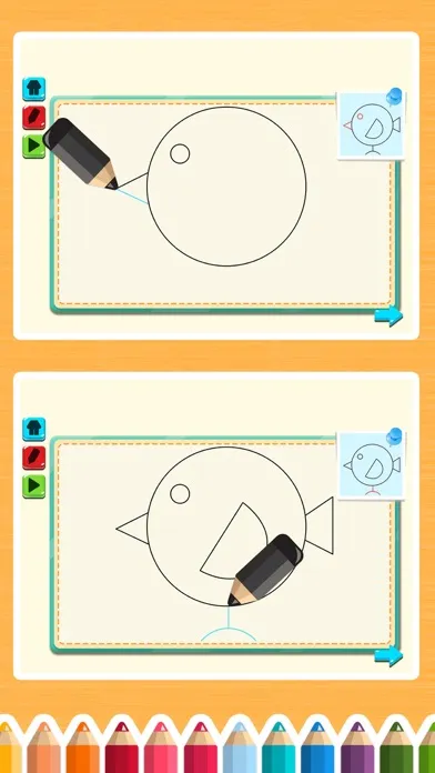 Draw by simple shapes & lines应用截图