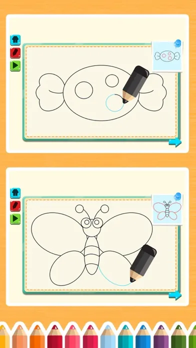 Draw by simple shapes & lines应用截图