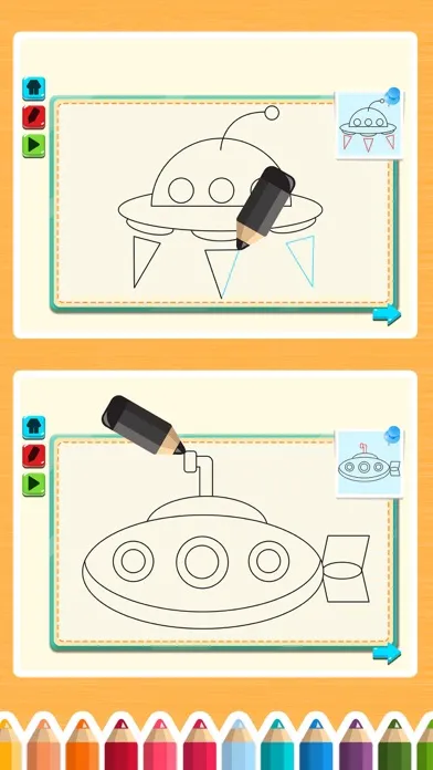 Draw by simple shapes & lines应用截图
