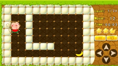 Captures d'écran de Monkey find the way to bananas