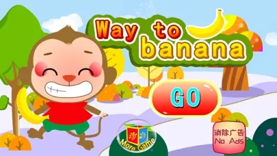 Captures d'écran de Monkey find the way to bananas