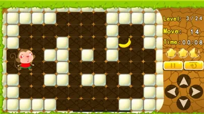 Captures d'écran de Monkey find the way to bananas