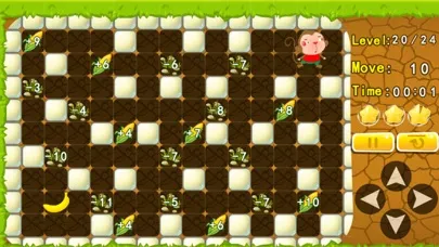 Captures d'écran de Monkey find the way to bananas