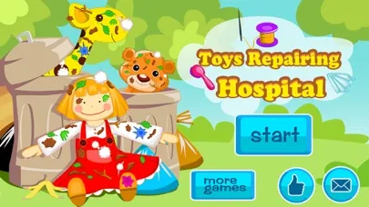 تصاویر Belle's plush dolls repair toys hospital -(Happy Box) kid games for girls