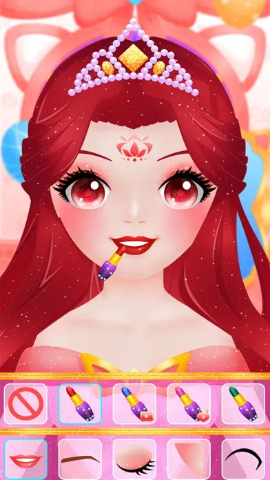 Capturas de pantalla de Princess make up school