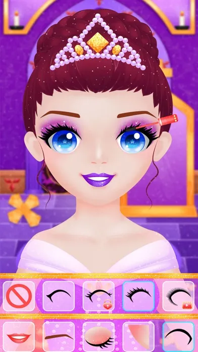 Capturas de pantalla de Princess make up school