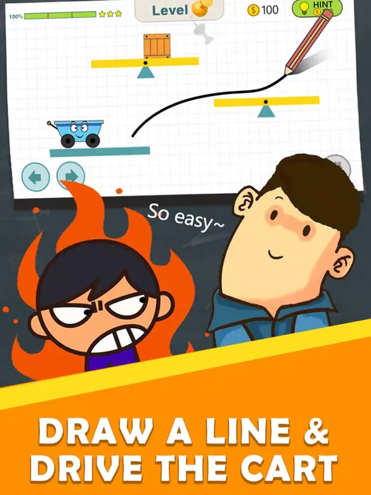 Happy Cart - Phy puzzles iPad 应用截图