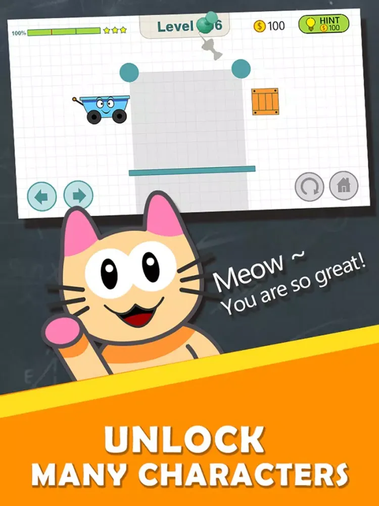 Happy Cart - Phy puzzles iPad 应用截图