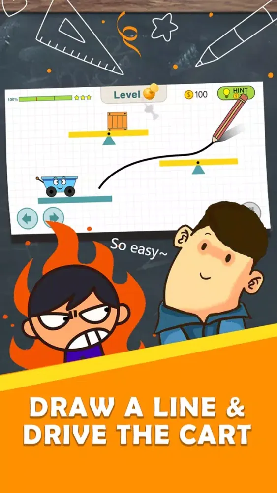 Happy Cart - Phy puzzles应用截图