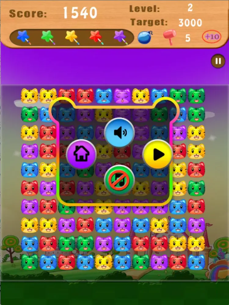 Скриншоты 宠物消消乐-可爱版消星星,Popstar!,爱消除免费游戏 iPad 