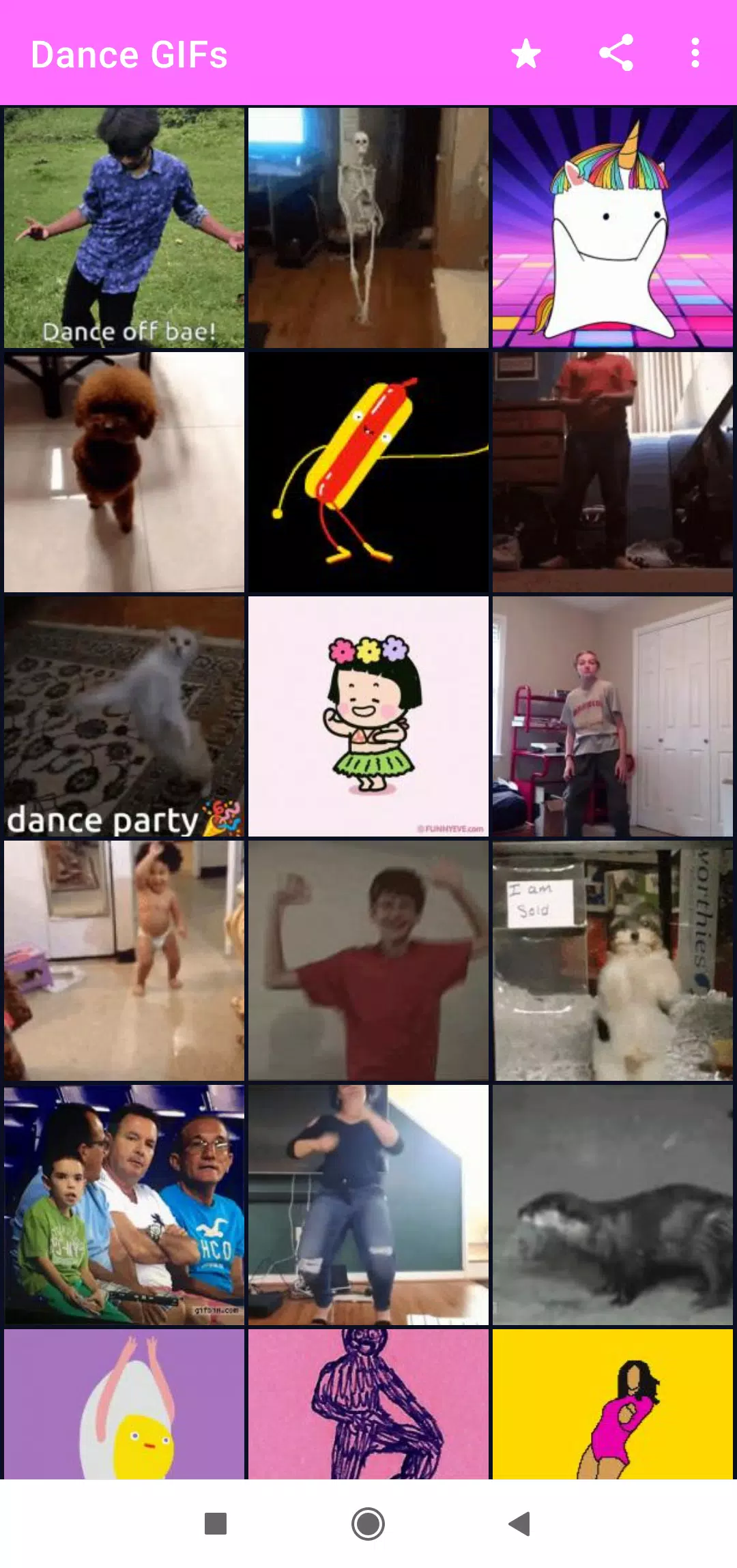 Funny Dancing GIFApp-Screenshots3