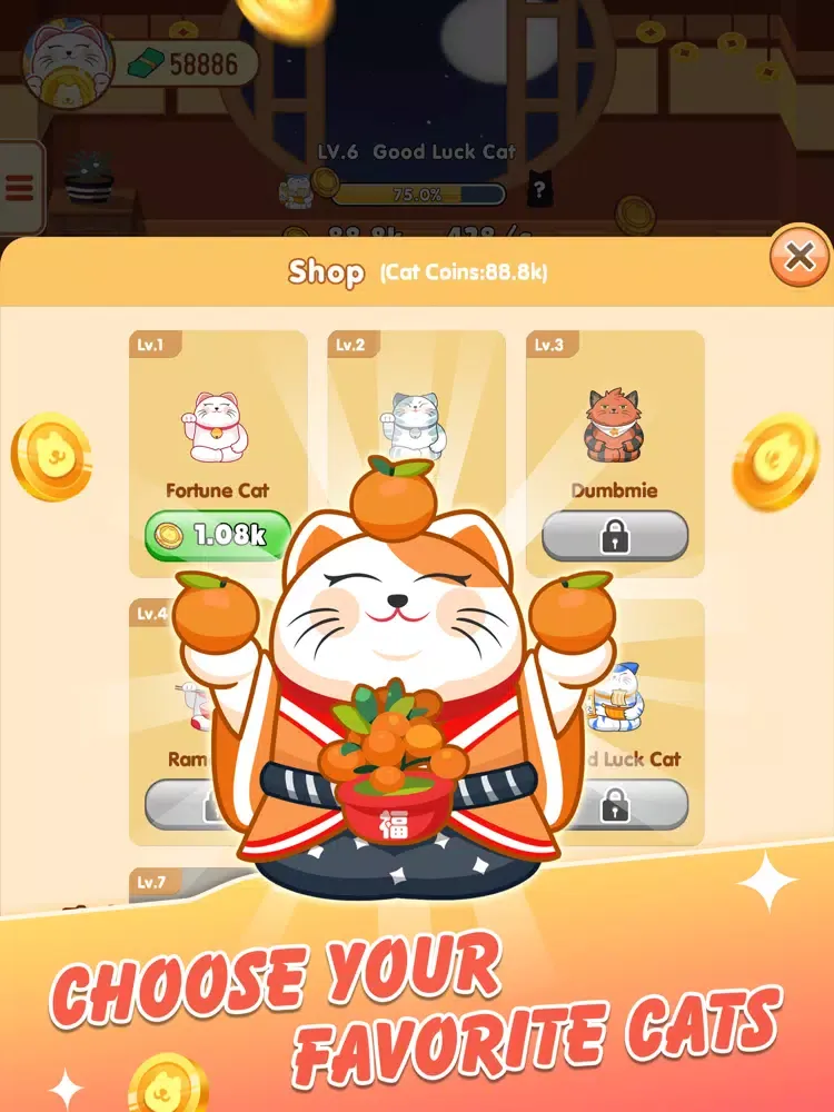 Capturas de tela do My Lucky Cat - Attract wealth iPad 