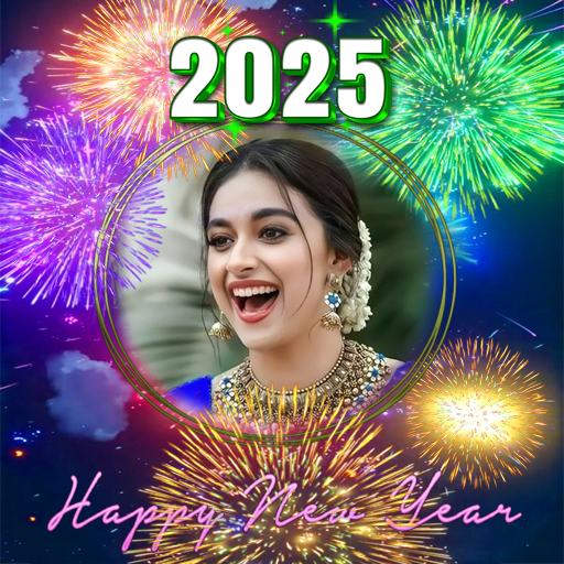 New Year Photo Frame 2025