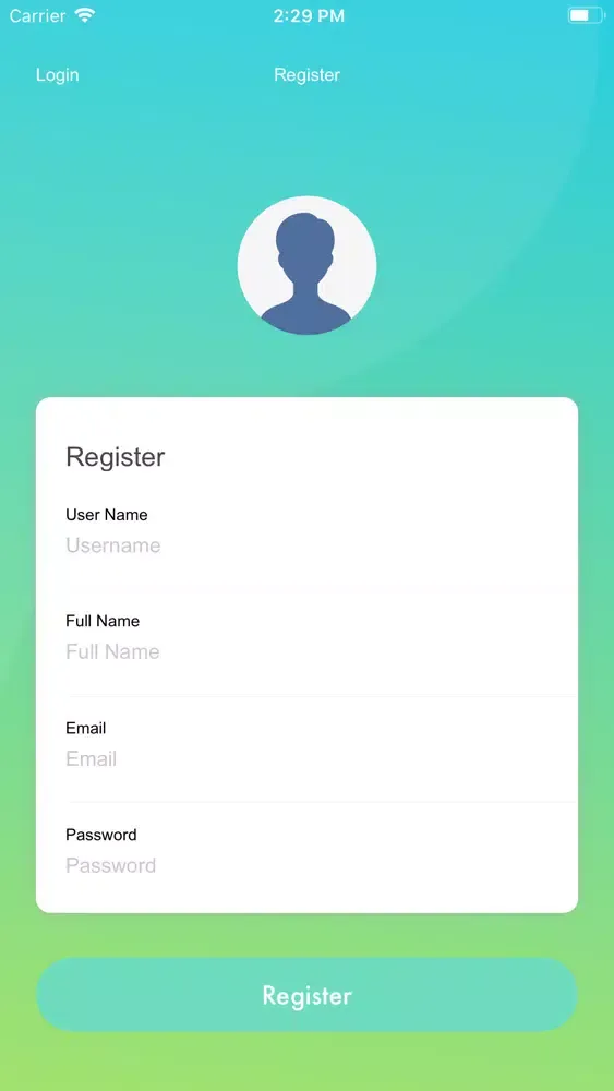 Screenshot di Yapp Messenger