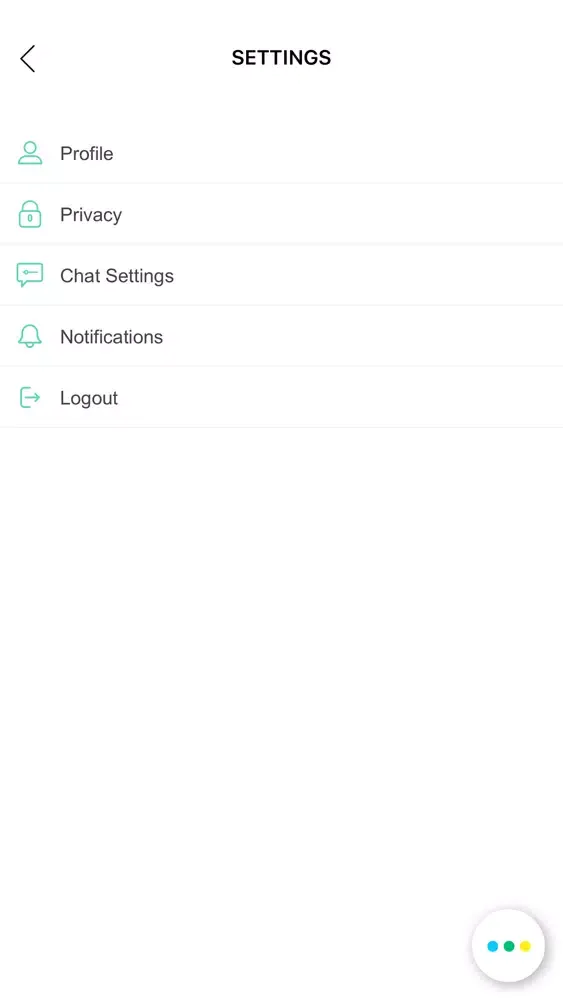 Screenshot di Yapp Messenger