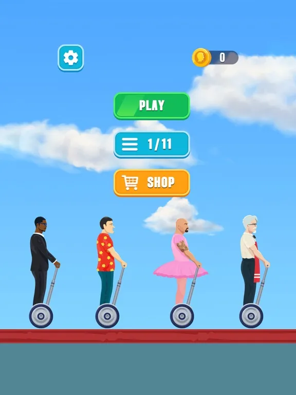 Happy Wheels Racing Challenge iPad  スクリーンショット