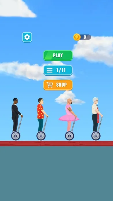 Happy Wheels Racing Challenge スクリーンショット