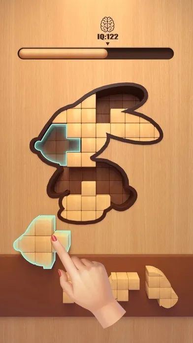 ภาพหน้าจอของ Wood Shape - Tangram Puzzle