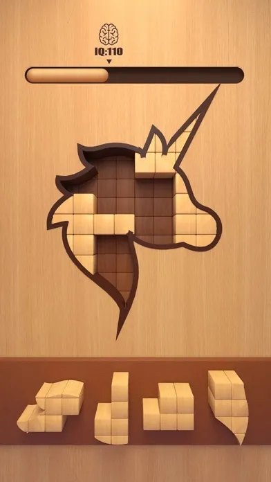 ภาพหน้าจอของ Wood Shape - Tangram Puzzle