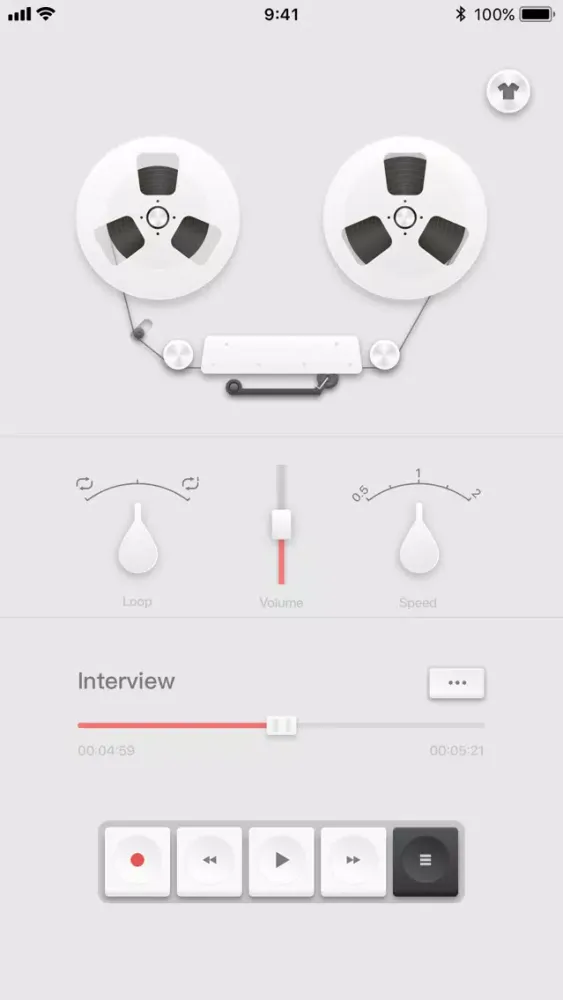 Capturas de tela do Voice Recorder, Recording App