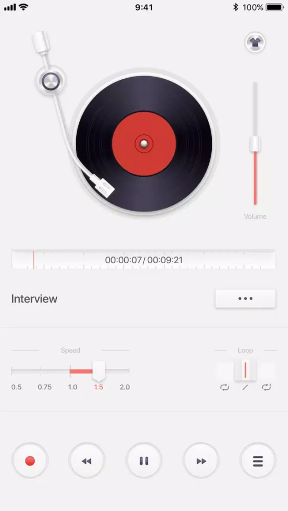Capturas de tela do Voice Recorder, Recording App