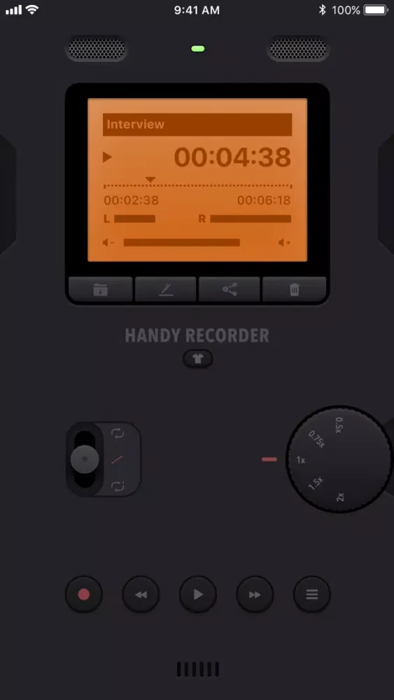 Capturas de tela do Voice Recorder, Recording App