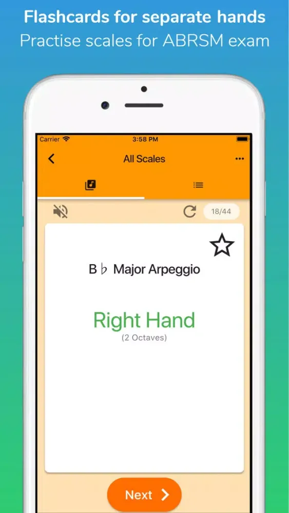Piano Scale Shuffle ABRSM 1-8 Screenshots