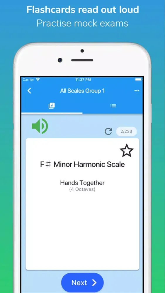 Piano Scale Shuffle ABRSM 1-8 Screenshots