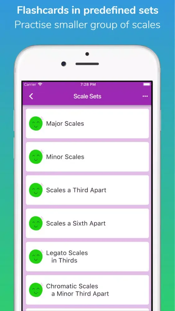 Piano Scale Shuffle ABRSM 1-8 Screenshots