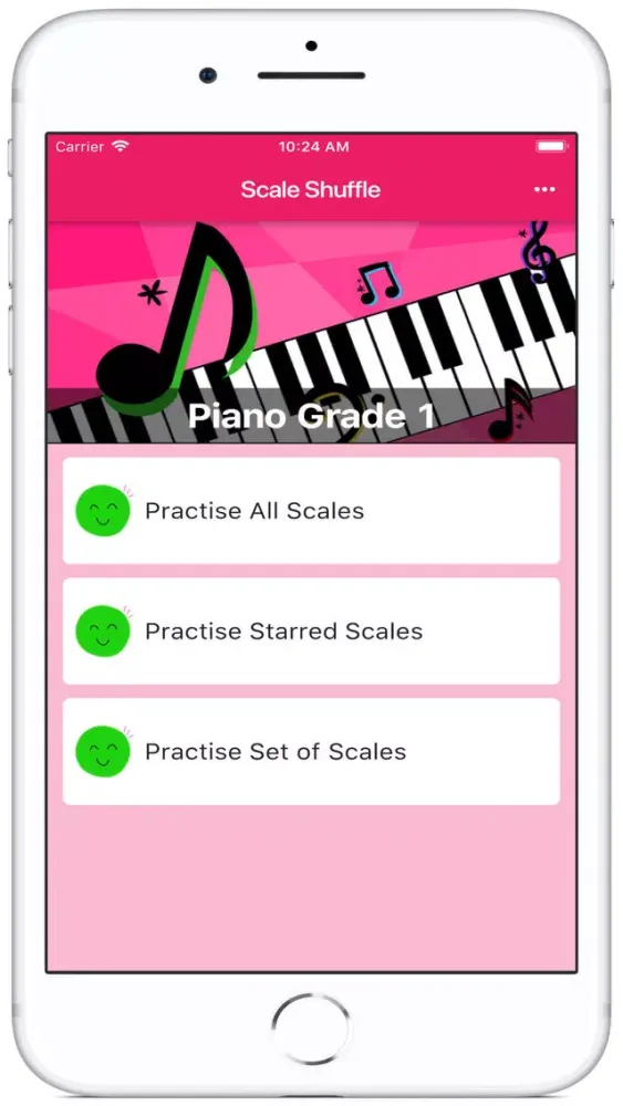 Capturas de pantalla de Scale Shuffle ABRSM Piano 1