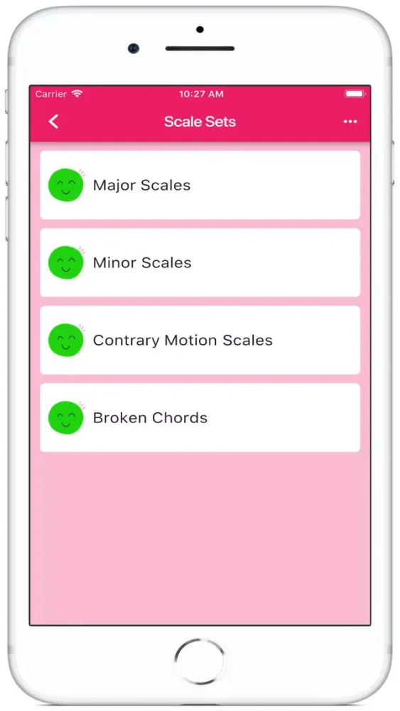 Capturas de pantalla de Scale Shuffle ABRSM Piano 1