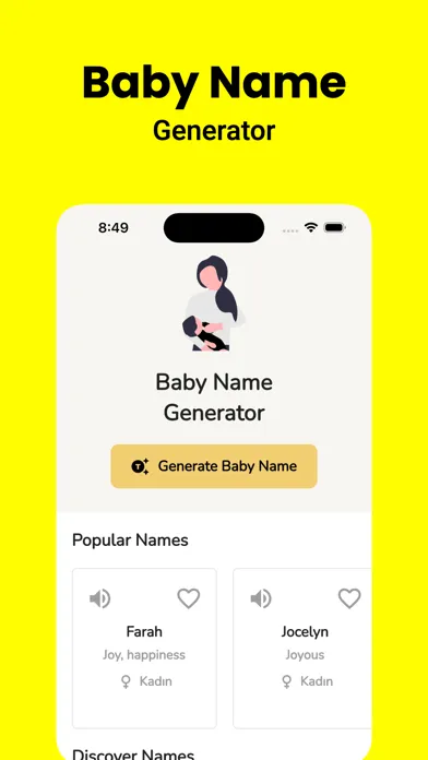 Baby Name Generator: Baby Name Ekran Görüntüleri