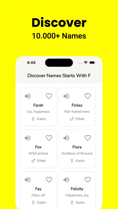 Baby Name Generator: Baby Name Ekran Görüntüleri