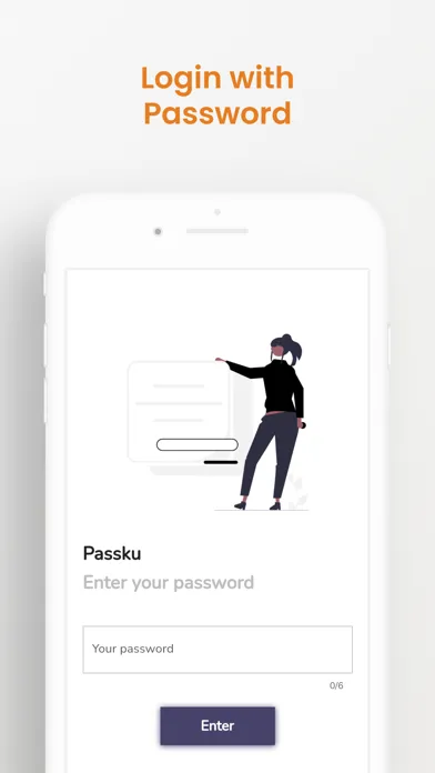 Passku:Password Management App Screenshots