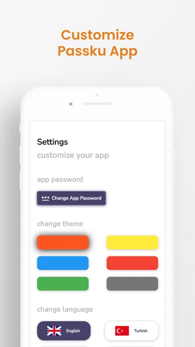 Passku:Password Management App Screenshots
