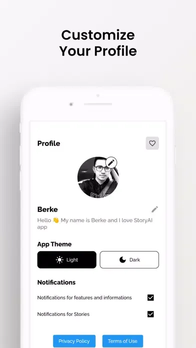 StoryAI: AI Generated Stories سکرین شاٹس
