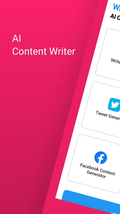 Zrzuty ekranu WriterAI: Content Writer