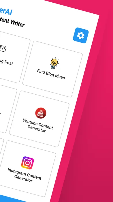 Zrzuty ekranu WriterAI: Content Writer