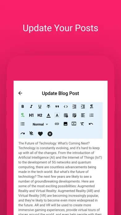 Zrzuty ekranu WriterAI: Content Writer