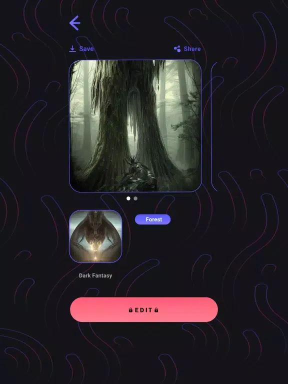 Capturas de tela do Morpheus AI iPad 